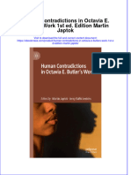 Human Contradictions in Octavia E Butlers Work 1St Ed Edition Martin Japtok Full Chapter PDF