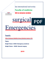 OSCE-surgical Emergencies - 2019