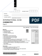 9202 Question Paper2 International Gcse Chemistry Jun22