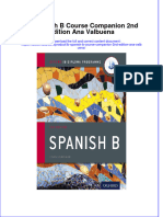 Ib Spanish B Course Companion 2Nd Edition Ana Valbuena Full Chapter PDF