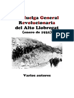 La Huelga General en El Alto Llobregat de 1932, de Varios Autores