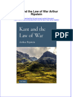 Kant and The Law of War Arthur Ripstein Full Chapter PDF