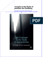 Key Concepts in The Study of Antisemitism Sol Goldberg Full Chapter PDF