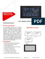 Intelivision 18touch g2 Datasheet