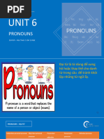 Unit 6 RC Submarine Pronouns