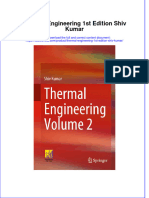 Instant Download Ebook of Thermal Engineering 1St Edition Shiv Kumar Online Full Chapter PDF