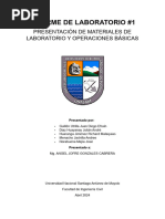 Informe de Laboratorio 1