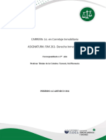 Programa de Estudio Derecho Inmobiliario