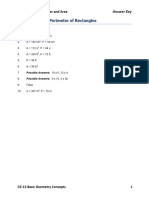 Answer Key - CK-12 Chapter 10 Basic Geometry Concepts