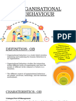 ORGANISATIONAL BEHAVIOUR - Unit 5