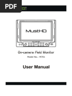 M701 Manual