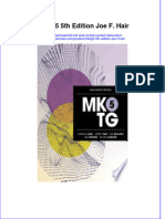 (Download PDF) Mktg5 5Th Edition Joe F Hair Full Chapter PDF