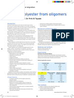 Freeing Polyester From Oligomers