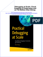 (Download PDF) Practical Debugging at Scale Cloud Native Debugging in Kubernetes and Production 1St Edition Shai Almog Full Chapter PDF