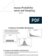 Day 4 Normal Distribution and Sampling