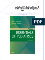 (Download PDF) Nelson Essentials of Pediatrics Karen J Marcdante MD Robert M Kliegman MD Full Chapter PDF