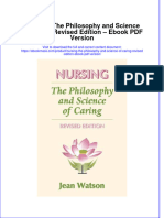 Nursing The Philosophy and Science of Caring Revised Edition Version Full Chapter PDF