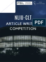 NLIU CLT Article Writing Competition 1702825028