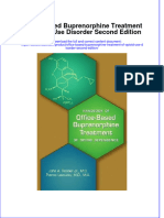 Office Based Buprenorphine Treatment of Opioid Use Disorder Second Edition Full Chapter PDF