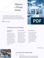 Artificial Intelligence in Electronics Design and Manufacturing