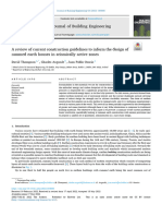 A Review of Current Construction Guidelines To Inform The Design of Rammed Earth Houses in Seismically Active Zones