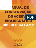 Manual de Conservação de Acervo