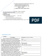 k55 g10 Unit 1 - Compare Contrast Essay Samples