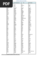 Irregular Verbs