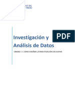 UD 3 - Investigación y Análisis de Datos