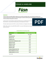 FUSN Storage and Handling