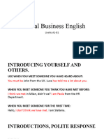 General Business English A2B1 (Carica Su ACT4)