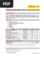 Halene - P: Technical Data Sheet M312