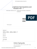 1000+ Fana Aptitude Test Questions and Answers PDF - 1