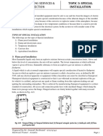 Topic 3 Special Installations