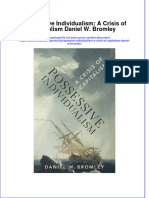 Possessive Individualism A Crisis of Capitalism Daniel W Bromley Full Chapter PDF