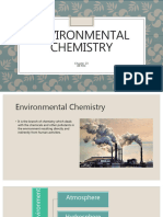 Environmental Chemistry