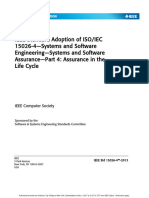 ISO-IEC-IEEE-15026-4 - Systems and Software Engineering - Systems and Software Assurance - Part 4 Assurance in The Life Cycle