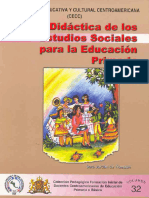 Didactica de Los Estudios Sociales para La Educacion Primaria