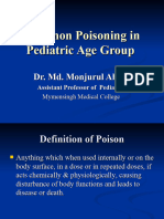 Poisoning - DR MD Monjurul Ahsan