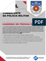 1253 - Soldado Combatente Da Policia Militar PM Al Simulado 2