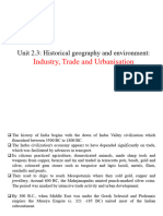 Trade Industry Urbanization