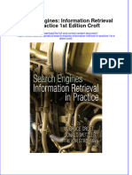 Search Engines Information Retrieval in Practice 1St Edition Croft Full Chapter PDF