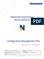 Norte Abierto - Aconex Project Configuration Management Plan