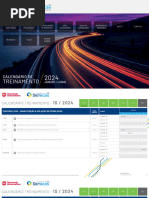 Calendário de Treinamento 2024