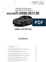 Manual Installation Infiniti QX60 Acp Eng