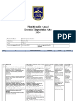 Planificación Anual Taller de Arte 2024