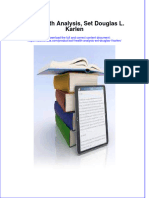 Soil Health Analysis Set Douglas L Karlen Full Chapter PDF