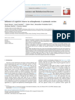 Influence of Cognitive Reserve in Schizophrenia