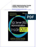 SQL Server 2022 Administration Inside Out 1St Edition Randolph West Full Chapter PDF