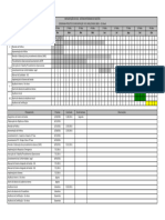 Cronograma de Projeto de Implantação Da ISO 14001 - OHSAS 18001